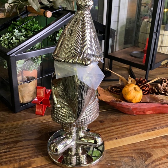 Pottery Barn Other - Pottery Barn Gnome Metal Cocktail Shaker 🍸🍹